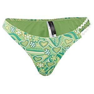 Trendyol Vrouwen Normale Taille Normale Trotter Bikini Bodem, Zeer Kleurrijk,40, Zeer kleurrijk, 42