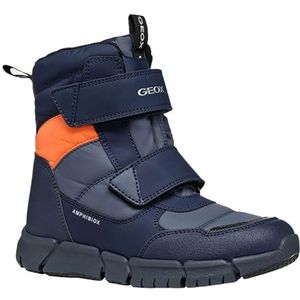 Geox Jongens J Flexyper Boy B ABX enkellaars, avio fluorange, 39 EU
