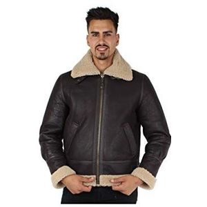 Schott NYC Leren herenjas, bruin (cordovan 81), L