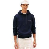 TOMMY HILFIGER Sweatshirt 'BRAND LOVE'  donkerblauw / wit