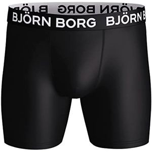 Björn Borg Boxershorts voor heren, zwart beauty, L