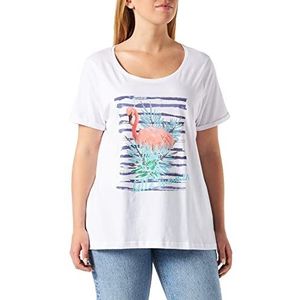 Blue Seven Oversize T-shirt voor dames, Wit origineel, 38 NL
