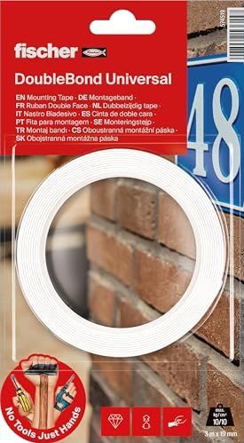 Fischer - 574519 - Montagetape - 3 m x 19 mm - 1 stuk