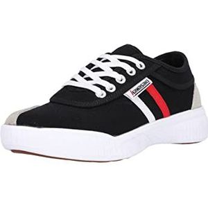 Kawasaki Leap Retro canvas schoenen K212325-PT 1001, zwart, maat 40, zwart (1001), 40 EU