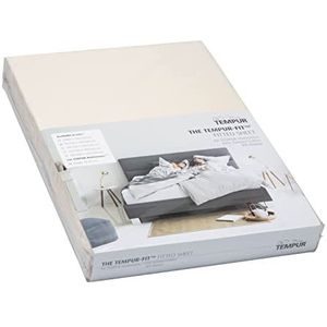 Hoeslaken TEMPUR® Stretch Jersey Crème - 90/100 x 200/220 cm