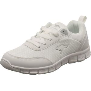 KangaROOS K-RF Bethy Sneakers voor dames, wit/vapor grijs, 37 EU, White Vapor Grey, 37 EU