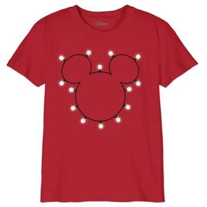 Disney T-shirt voor jongens, Rood, 14 Jaren