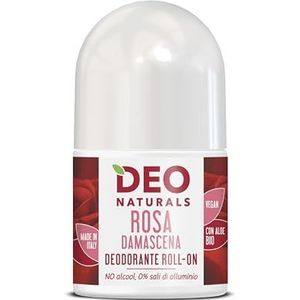 Roll-on deodorant met Damask Rose 50 ml - voedend