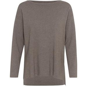 Part Two KlarraPW Damestrui met lange mouwen, relaxed fit, Mink Melange, M