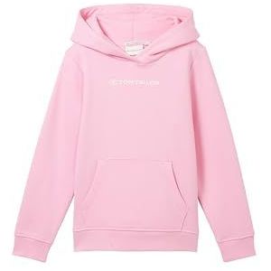 TOM TAILOR Sweatshirt voor meisjes, 35247 - Fresh Summertime Pink, 104/110 cm