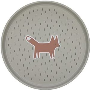 LÄSSIG Kinderbord zonder melamine, BPA-vrij, voor vaatwasser en magnetron/Plate Little Forest Fox