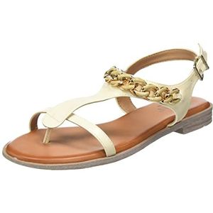 Mustang Dames 1388-809 sandalen, ivoor, 37 EU, ivoor, 37 EU
