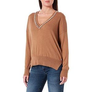Replay Dames DK1460 pullover, 989 Brown, S