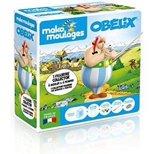 mako moulages - 1 Obelix bakvorm - Verzamelset - Creatieve vrijetijdskoffer - Obelix gips gieten om te schilderen - Herbruikbare vorm - Gemaakt in Frankrijk - Universum Bd Asterix - Vanaf 5 jaar -