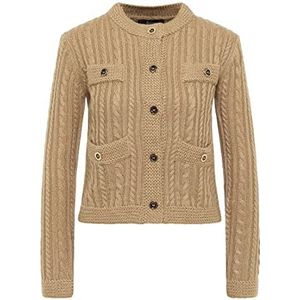 Sookie Gebreid damesvest 11019576-SO01, camel, XL/XXL, kameel, XL/XXL