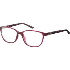 ELLE Women's Woman Optical Prescription Eyewear Frames, wijnrood, 53 (M), wijn, 53 (M)