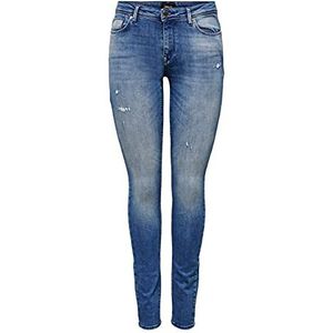 ONLY Dames Jeans, blauw (medium blue denim), 33W x 32L