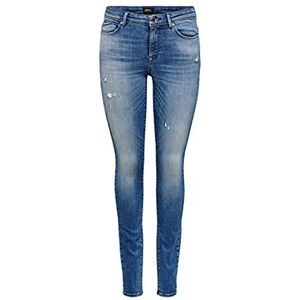 ONLY Dames Jeans, blauw (medium blue denim), 33W x 32L