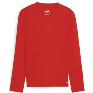 PUMA Unisex Teamgoal Baselayer Tee Ls Jr. Performance Tee