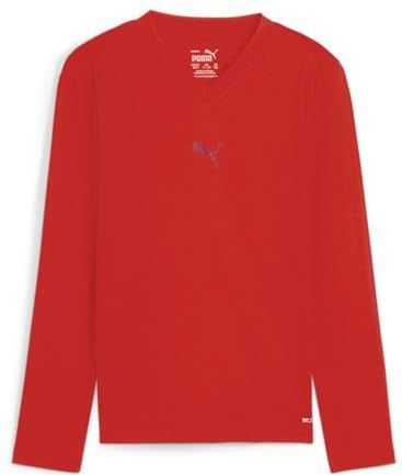 PUMA Unisex Teamgoal Baselayer Tee Ls Jr. Performance Tee