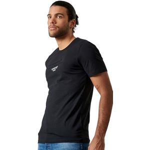 Kaporal, T-shirt, model Niraj, heren, zwart, XL; slim fit, korte mouwen, ronde hals, Zwart, XL