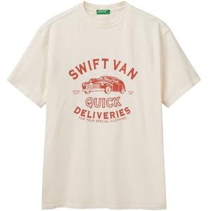 United Colors of Benetton T-shirt, Wit, L