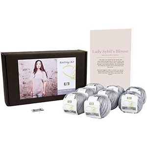 DesignEtte Knitting Kit Lady Sybil's Blouse, katoen