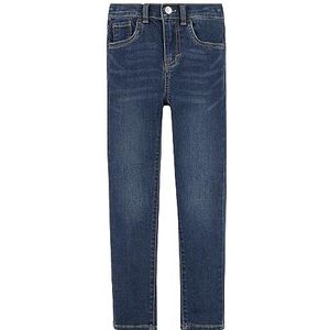 Levi's Lvg 720 High Rise Super Skinny 3e4691 Jeans voor meisjes, Veerkrachtig Blauw, 2 jaar