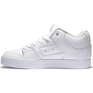 DC Shoes Pure Mid Sneakers voor heren, wit/grijs, 50 EU, wit grijs, 50 EU