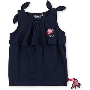 Sigikid meisjes top t-shirt, donkerblauw, 128 cm