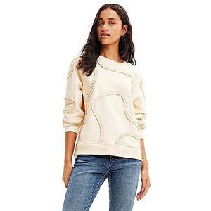 Desigual Sweat_Tapes, 1001 RAW, M, wit, M