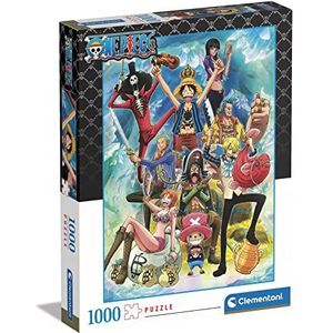 Clementoni - Puzzel 1000 Stukjes High Quality Collection One Piece, Puzzel Voor Volwassenen en Kinderen, 10-99 jaar, 39725