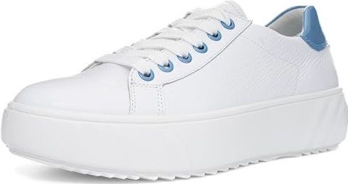 Sneakers - Laag - Leer - Glad Leer - Ronde Neus - Platte Hak