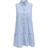 ONLY - Onlbea Siesta Sl Dnm Dress - Lichtblauw - Jeans