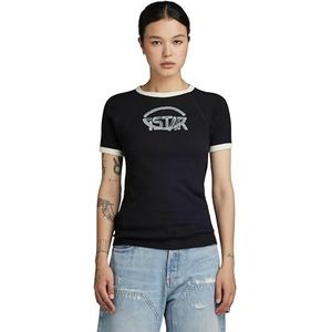 G-STAR RAW Army Ringer Slim, Zwart (Dk Black D24506-d527-6484), S