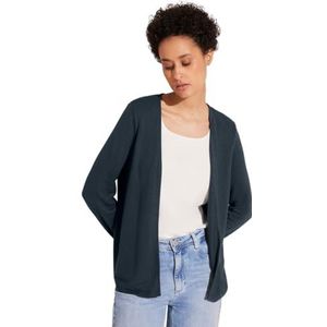 STREET ONE Basic gebreide jas, Cool Vintage Groen, 38