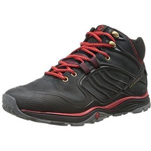 Merrell Verterra Mid Waterdicht, Heren Hoge taille, Zwart Zwart Rood, 46 EU