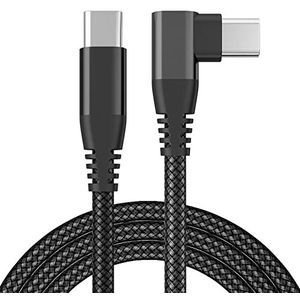 USB C naar USB C oplaadkabel 1M 2M 3M, 1-pack 60W USB 2.0 Type C oplaadkabel compatibel met MacBook iPad Air 5 Pro 2021 Galaxy S22 S21 Ultra S20 FE S10 A12 Mi 11 Note 10 Pixel 6 5 4a