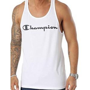 Champion Legacy American Classics Logo Tank Top, wit, M voor heren