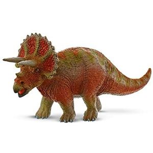 Bullyland 61446 Speelfiguur, medium triceratops, Museum Line, ca. 8 cm groot, liefdevol met de hand geschilderd figuur, PVC-vrij, leuk cadeau voor jongens en meisjes om fantasierijk te spelen.