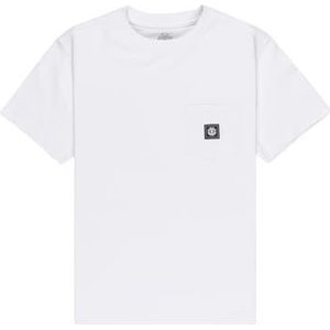 Element - T-shirt - Optic White - Korte Mouwen - 100% Katoen