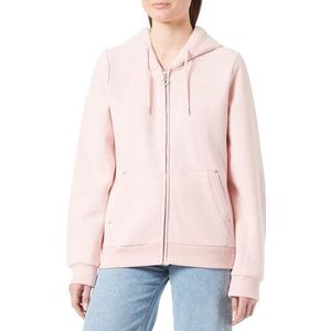 UCY Dames sweatjack 12313937-UC01, perzikroze melange, L, perzikroze melange, L