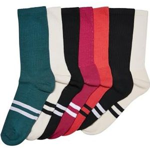 Urban Classics Unisex Socken Double Stripes Socks 7-Pack wintercolor 39-42