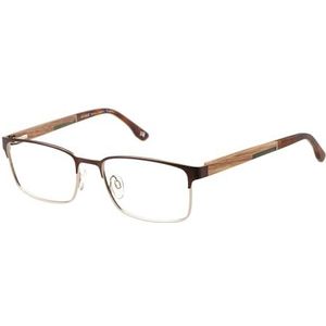 BOTANIQ Men's BIO-1121 brilmontuur Prescription Eyewear Frames, bruin, 56, bruin, 56