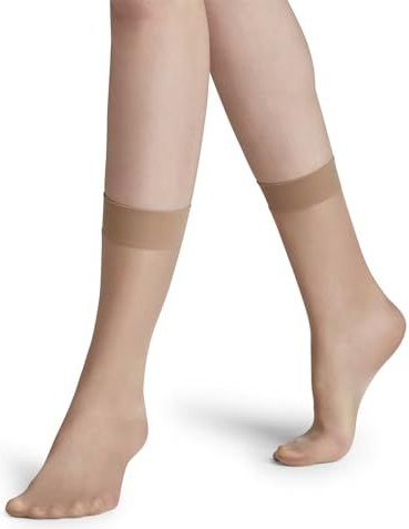 FALKE Dames Sokken Seidenglatt 15 DEN W So sheer eenkleurig 1 paar, Huidskleur Cocoon 4859, 35-38