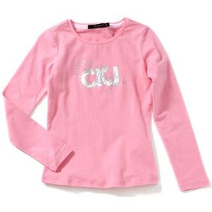 Calvin Klein Jeans Meisjes shirt met lange mouwen CGP02A J8C08, roze (443), 116 cm