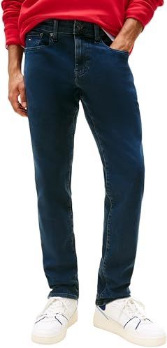 Tommy Jeans Slim voor heren, Denim (Denim Blauw Zwart), 28W / 30L
