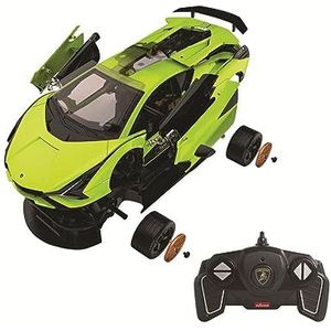 Rastar - Lamborghini Sián (Groen) - 1:18 - R/C Assembly Model Kit