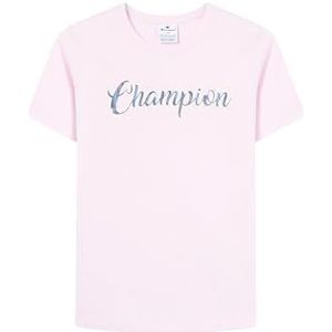 Champion Legacy Women Graphic Crewneck T-shirt, L, roze, roze, L