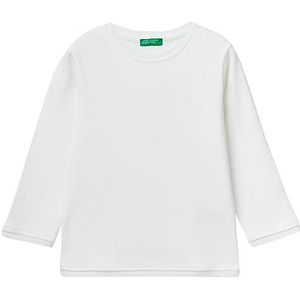United Colors of Benetton T-shirt voor kinderen en jongens, crèmewit 074, 3 jaar